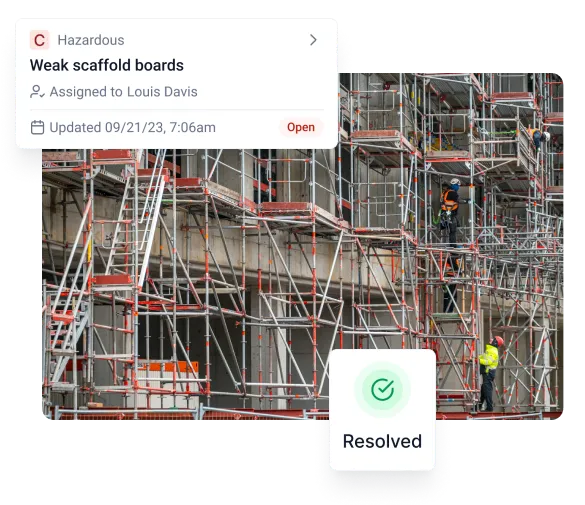 Construction task management for better safety