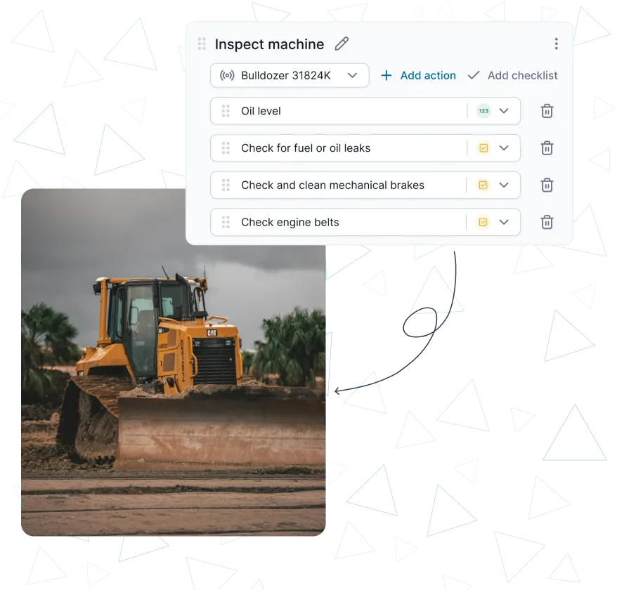 Efficiently manage construction equipment and assets