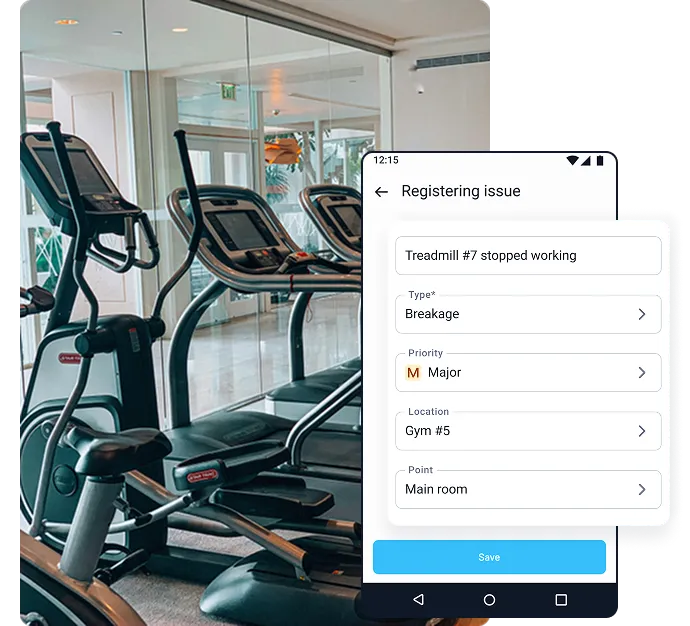 Instant Gym Incident Report