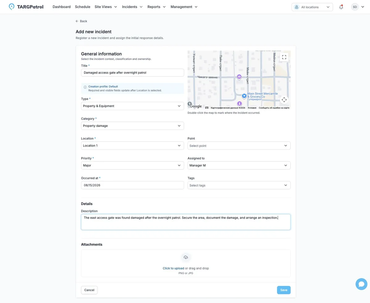 Report & assign