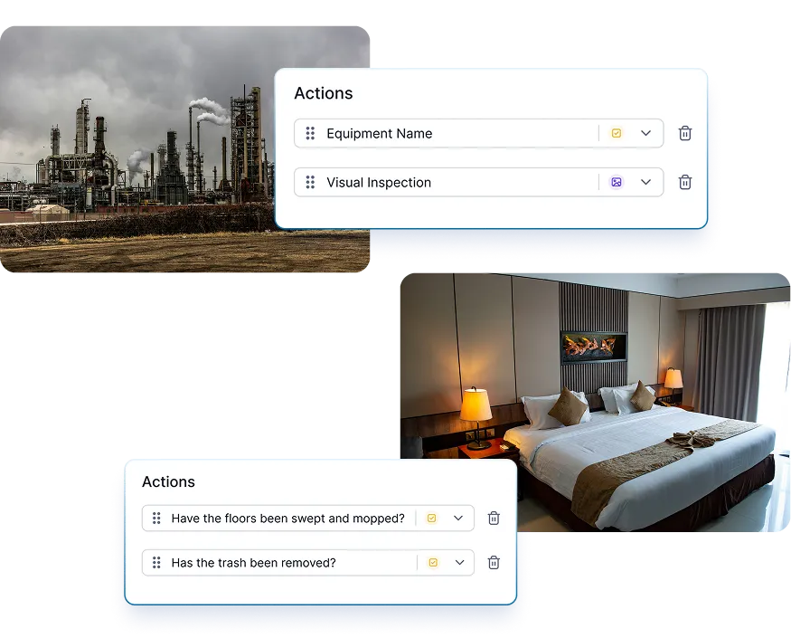 Digital Checklists for Work Order Management