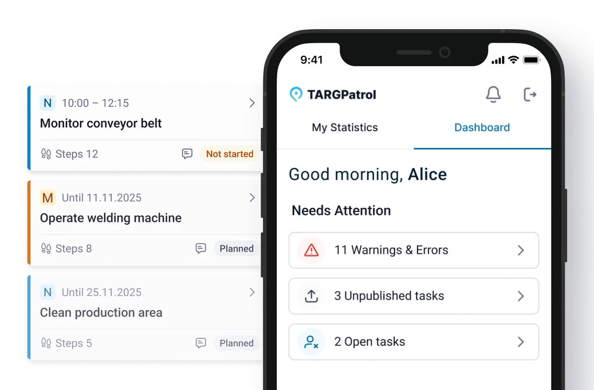 Mobile app TARGPatrol