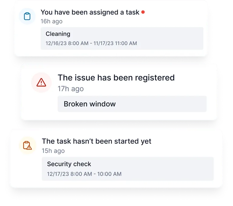 Notifications previews