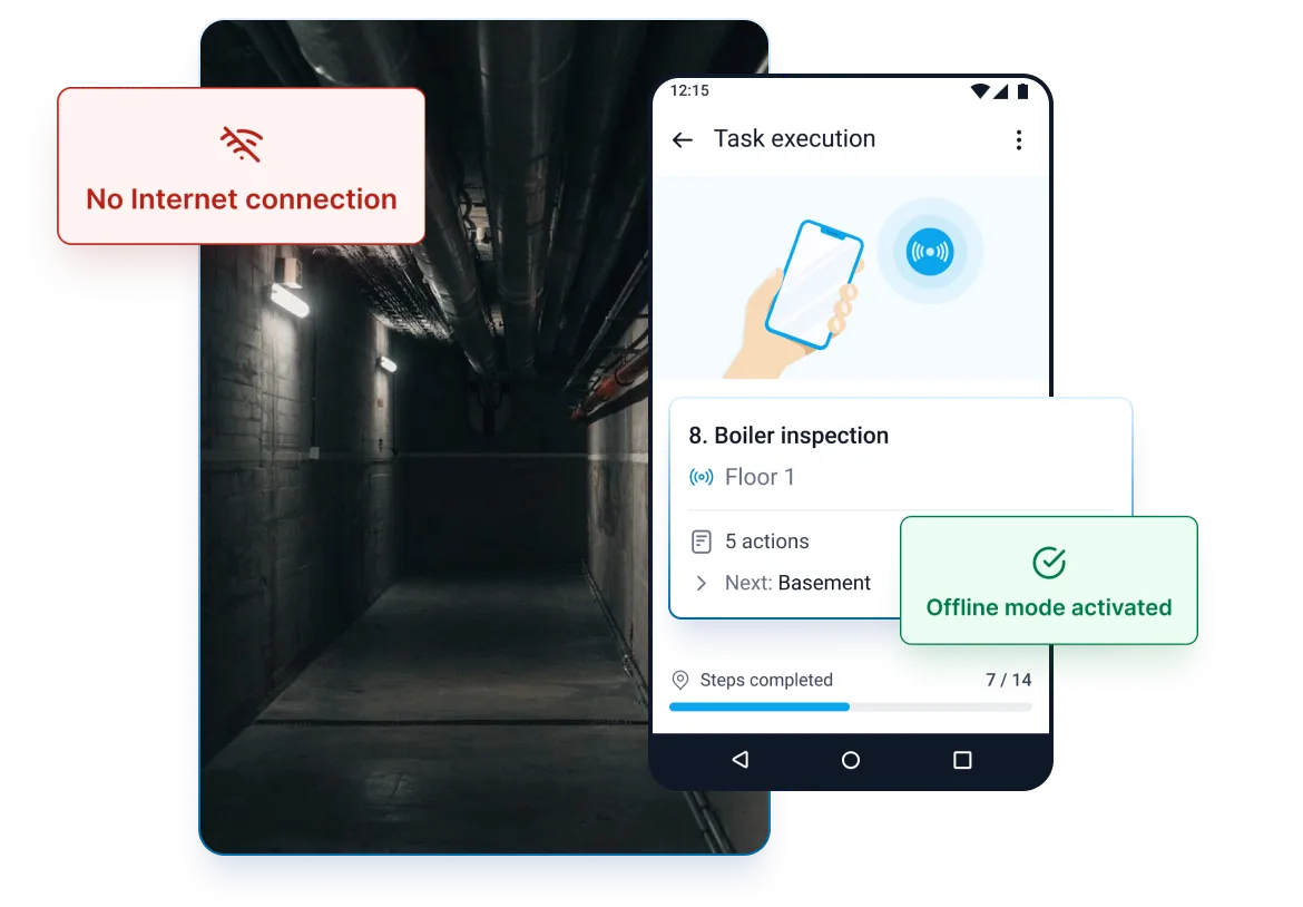 Mobile task execution with photo evidence