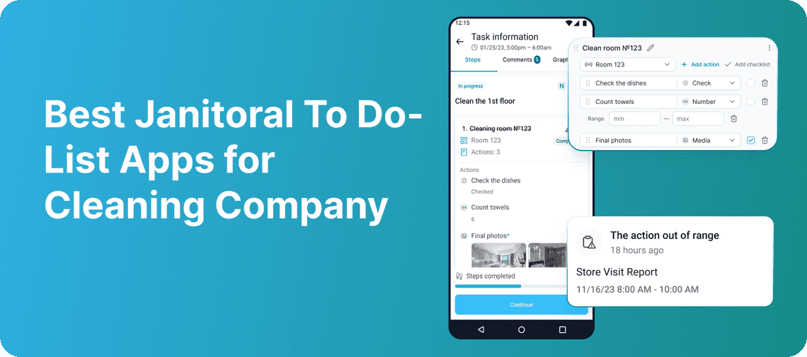 Best Janitorial To Do-List Apps for Cleaning Company