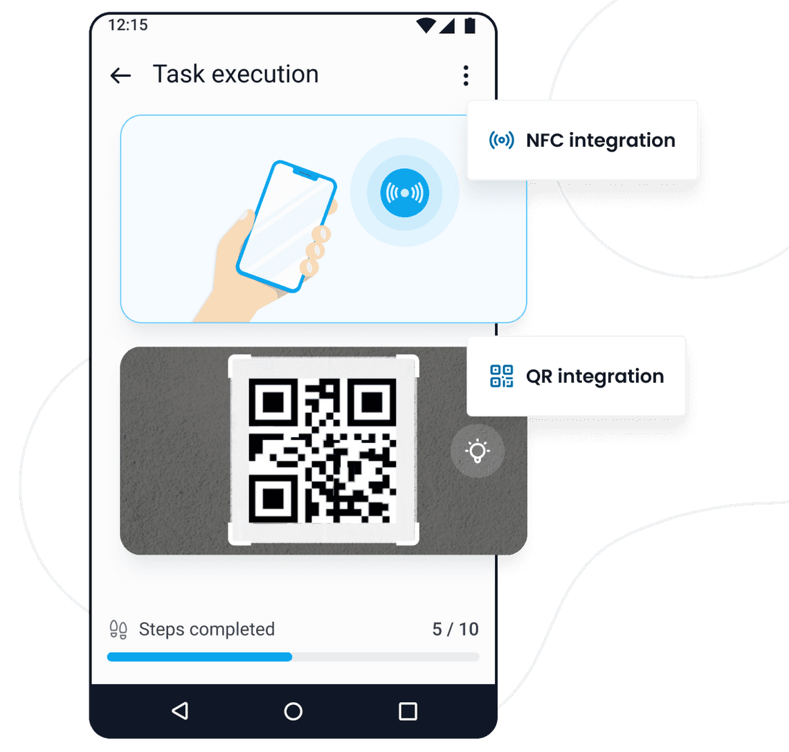 QR-code check-ins for retail