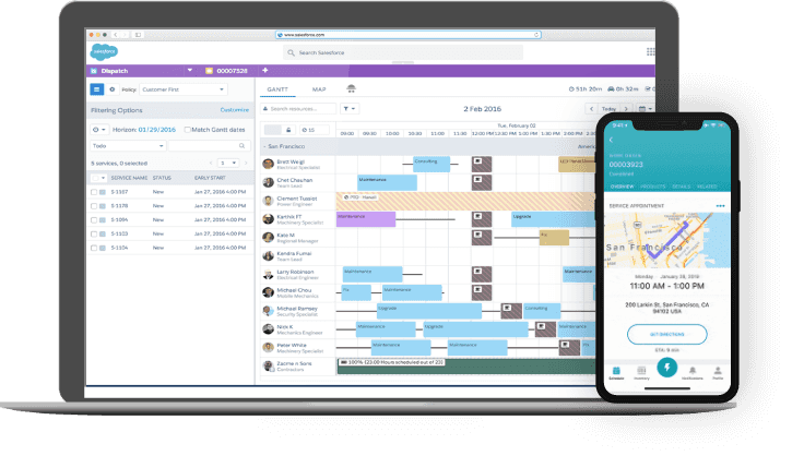 Salesforce Field Service