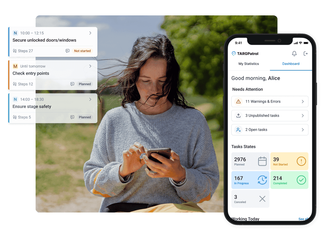 TARGPatrol - Event Management Scheduling App